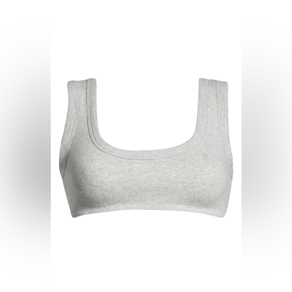 Skims Cotton Rib Crop Top
